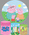 Peppa Pig Round Backdrop