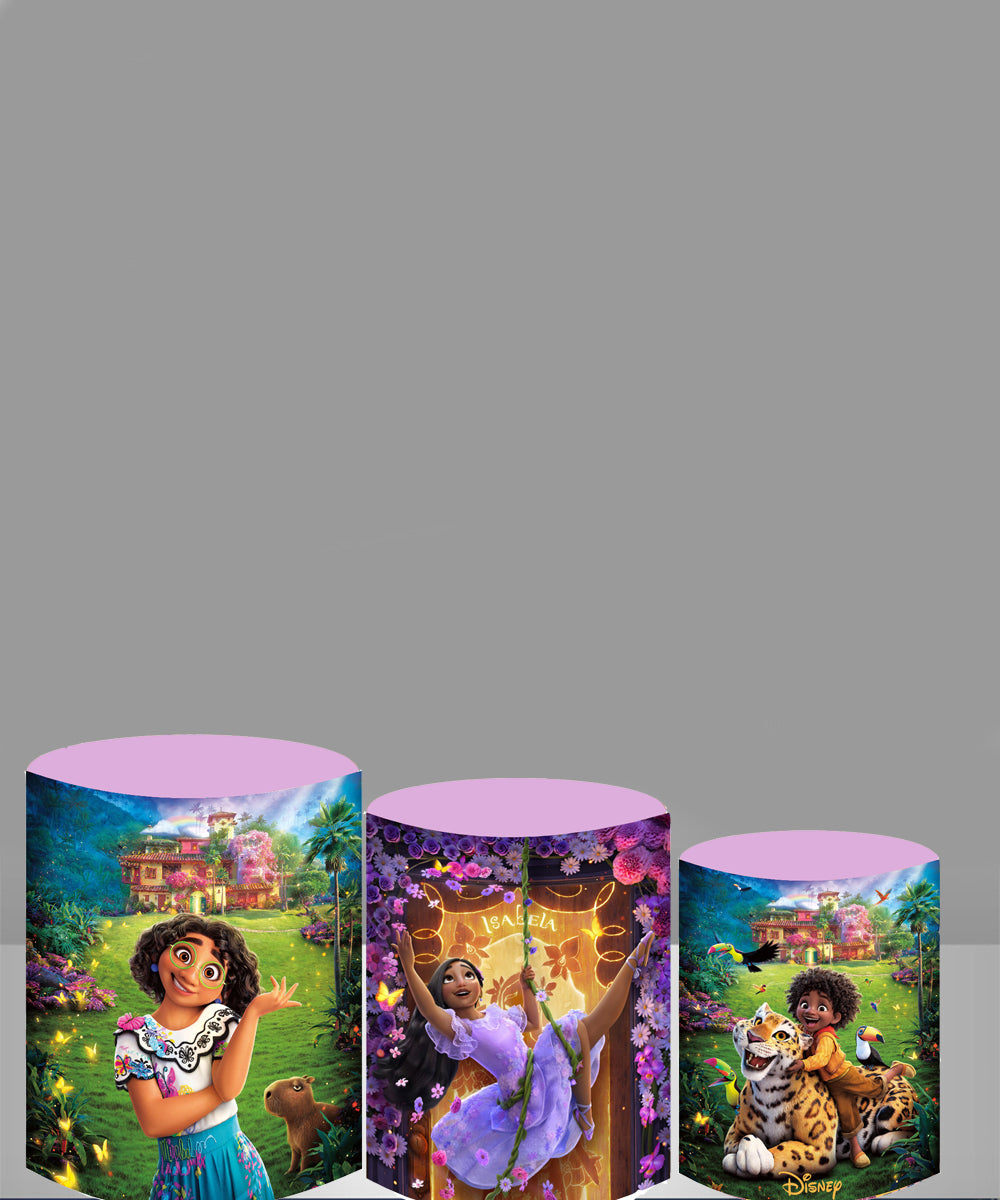 Encanto Princess Round Background Disney 