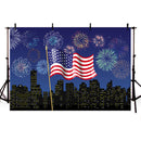 4 juillet fête de l'indépendance drapeau américain photographie toile de fond nouveau-né bébé Photo fond fête décoration bannière fournitures