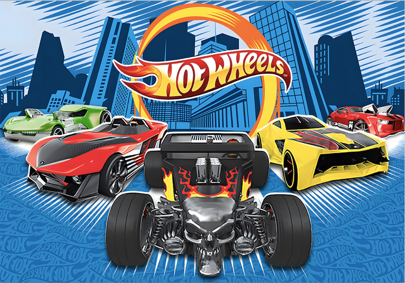 Racing Car Backdrop Hot Wheels Wild Racer Runway Boy Birthday Party Custom Hotwheels Photography Background Photo Booth Decor