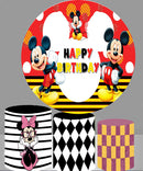 Mickey Mouse Round Backdrops