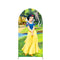 Customize Size Disney Princess Photo Background Snow White Princess Cover Theme Arch Background Double Side Elastic Covers