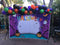 Cartoon Halloween Photo Backdrop Pumpkin Moon Photography Backdrops Halloween Party Banner Trick or Treat Backdrop Halloween Decoration Kids Halloween Party Photography Backdrop