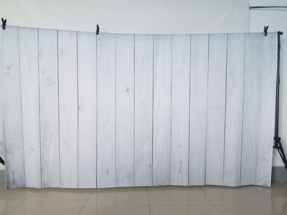 photography backdrops white Wooden Floor Wall Children Baby shower Props Photographic Background For Photo Studio