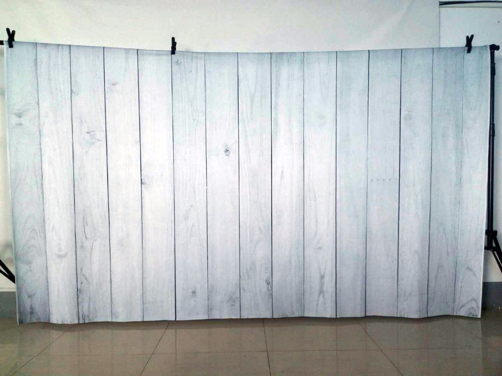 photography backdrops white Wooden Floor Wall Children Baby shower Props Photographic Background For Photo Studio
