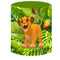The Lion King Round Backdrops Chiara Birthday Party Circle Background Covers Cylinder Plinth Covers