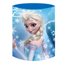 Frozen Round Backdrops Elsa Party