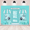 Fondos personalizados, tienda de joyería Aqua, regalo, retrato de bebé, fondos de fotografía para fiesta de cumpleaños, decoración de pared para estudio fotográfico 