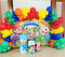 Cocomelon Photo Background Kids Coco Melon Cover Theme Arch Background Double Side Elastic Covers