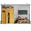 Back to School Children Portrait Backdrop Photography Clever Classroom Photocall Kids Birthday Background Blackboard Bookcase