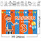 Personalize Name Blippi Youtube Backdrop Birthday Banner Party Backdrop Party Decorations