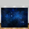 Nouveau-né bleu foncé ciel étoilé toile de fond espace paillettes étoiles bébé anniversaire Portrait photographie fond Photo Studio