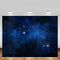 Newborn Dark Blue Starry Sky Backdrop Space Glitter Stars Baby Birthday Portrait Photography Background Photo Studio