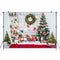Christmas Background For Photography Trees Wood Wall Scene Wreath Backdrop For Photo Booth Family Party gifts Backgrounds
