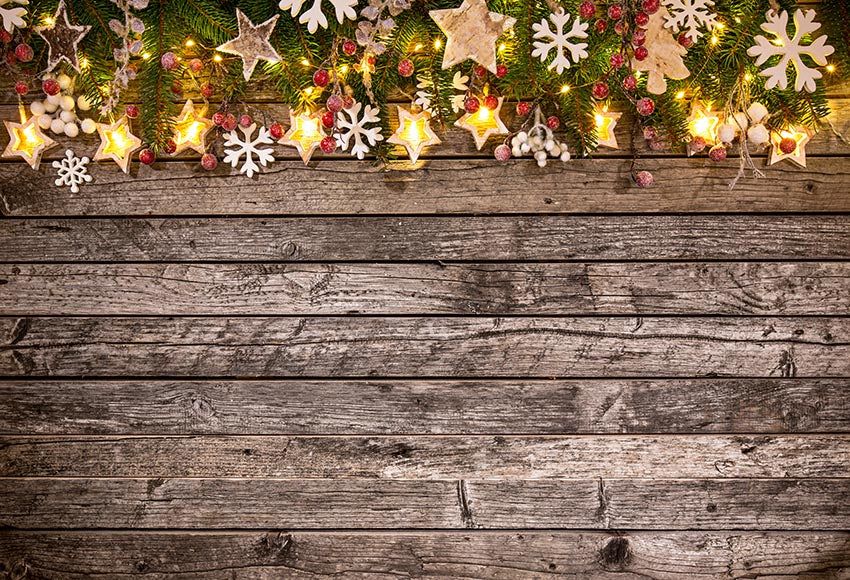 Christmas Party New Year Snow Gifts Baby Children Photography Backgrounds Custom Photographic Backdrops for Photo Studio