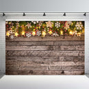 Christmas Party New Year Snow Gifts Baby Children Photography Backgrounds Custom Photographic Backdrops for Photo Studio
