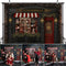 Christmas Toy Store Backdrop Retro Gingerbread House Photography Xmas Room Portrait Background Photo Studio Winter Street Snow