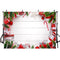 Christmas White Wooden Wall Backdrop Xmas Holiday Gift Wood Christmas Backdrops New Year Party Decorations Photo Background