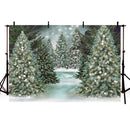 Christmas backdrop for photography Winter wonderland background for photo studio Christmas Tree Back drop for photobooth
