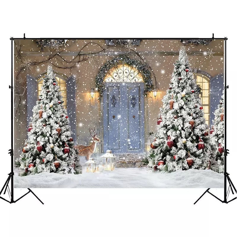 Christmas Backdrops for Photography Christmas Backdrop Snow Winter Photocall Background Photo Studio Christmas Tree Backdrop