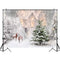 Christmas Backdrops for Photography Winter Snow Photocall Background Photo Studio Wonderland Background Photography Props