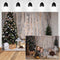 Fondos de Navidad para fondo de fotografía de suelo de madera decoración de árbol de Navidad familiar fondo para sesión fotográfica accesorios de estudio fotográfico 