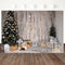 Fondos de Navidad para fondo de fotografía de suelo de madera decoración de árbol de Navidad familiar fondo para sesión fotográfica accesorios de estudio fotográfico 