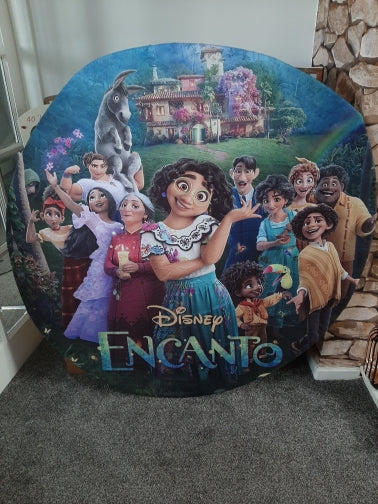 Encanto Princess Round Background Disney 