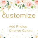 Personnalisez, ajoutez une photo ou un logo et changez la couleur pour une personnalisation complexe