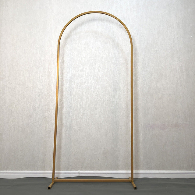Arch Metal Iron Stand Decorative Ornaments Outdoor Wedding Backdrop Frame Decor Layout Props Birthday Balloon Arch Kit