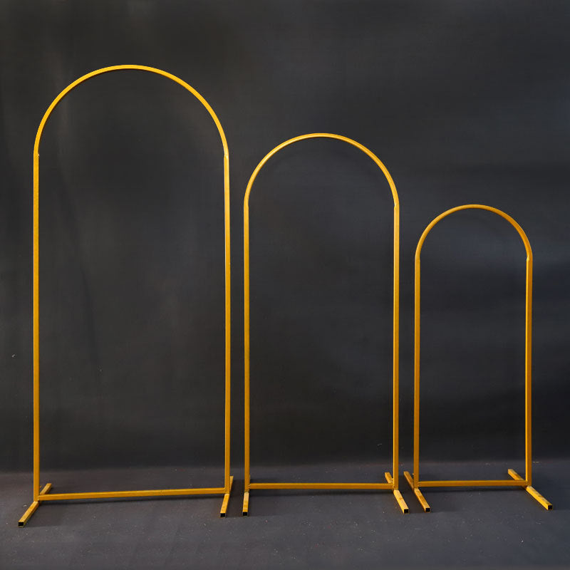 Arch Metal Iron Stand Decorative Ornaments Outdoor Wedding Backdrop Frame Decor Layout Props Birthday Balloon Arch Kit