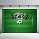 Customize Soccer Background Photography Birthday Celebration Communion Photocall Newborn Photo Football Backdrops Studio Props