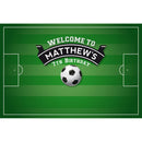 Customize Soccer Background Photography Birthday Celebration Communion Photocall Newborn Photo Football Backdrops Studio Props