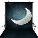 starry night backdrop for baby shower photo backgrounds stars and moon 5x7ft photo booth props night sky for girls twinkle twinkle little star backdrop decorations gender reveal backdrop night under the stars backdrop sway stars and clouds photo backdrops