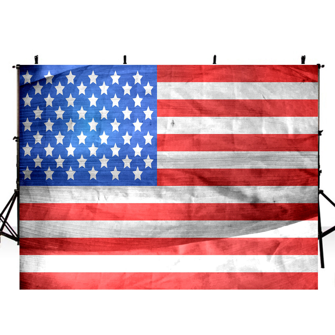 American flag photo backdrop July 4th photography background ...