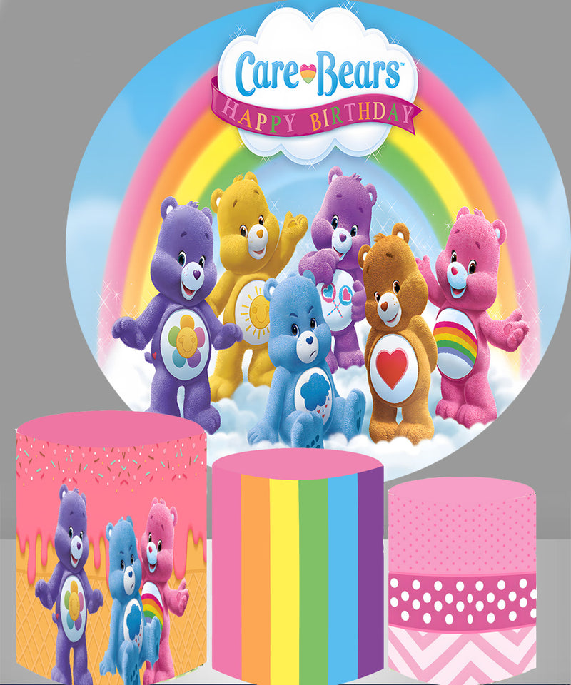 Care Bears Round Backdrops