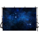 Nouveau-né bleu foncé ciel étoilé toile de fond espace paillettes étoiles bébé anniversaire Portrait photographie fond Photo Studio