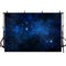 Fondo de cielo estrellado azul oscuro para recién nacido, fondo de estudio fotográfico con purpurina espacial, estrellas, retrato de cumpleaños de bebé