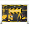 Excavator background for birthday Party Construction photograph Banner Decor Brick Wall Backdrop Dump Truck Boy photo studio pro