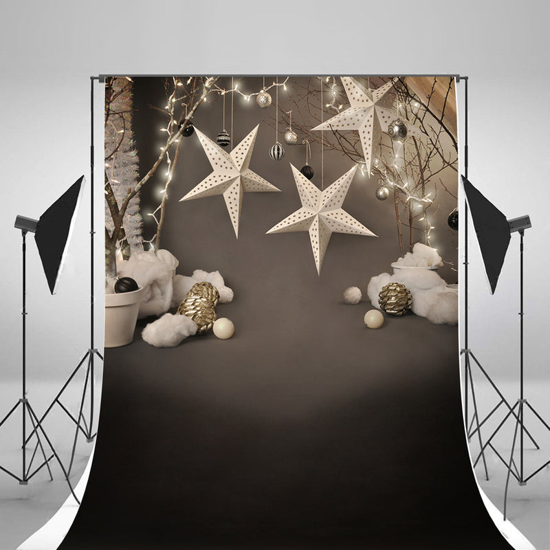 Twinkle Stars Backdrop for Photography Girls Photographic Backgrounds Birthday Photocall Photo Props