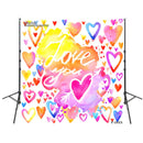 vinyl backdrops for photography Graffiti background colorful 6x6ft backdrops for photography love heart backdrops adults backdrops for photographers valentines day backdrops party background