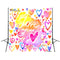 vinyl backdrops for photography Graffiti background colorful 6x6ft backdrops for photography love heart backdrops adults backdrops for photographers valentines day backdrops party background