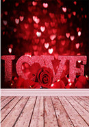 vinyl backdrops for photography 5x7ft valentines day background red love backdrops for photography backdrop twinkle backdrops for photographers valentines day wood floor backdrops bokeh background