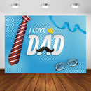 Father's Day Photography Backdrop Thanks Father Party Decoration Photo Background Celebration Love Dad Party Supplies
