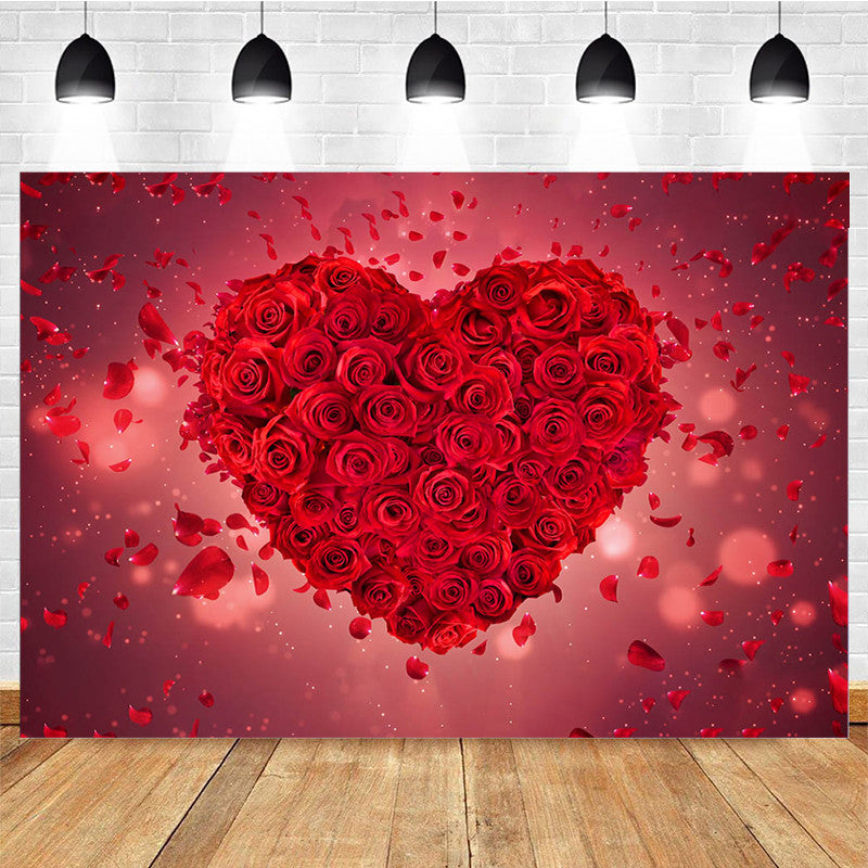 February 14 Valentine's Day Photography Backdrops Wedding Bridal Shower Photo Wallpaper Studio Booth Background