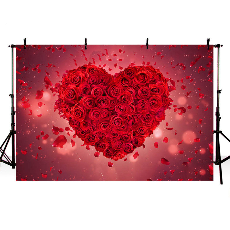 February 14 Valentine's Day Photography Backdrops Wedding Bridal Shower Photo Wallpaper Studio Booth Background