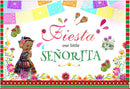 Fiesta Baby Shower Backdrops Tribe Little Princess Photography Background Mexico Baby Senorita Party Banner Backdrop