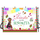 Fiesta Baby Shower Backdrops Tribe Little Princess Photography Background Mexico Baby Senorita Party Banner Backdrop