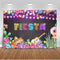 Fiesta Backdrop for photography Colorful Glitter background for photo studio Mexican party Photographic Studio