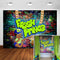 Arrière-plan de fête prénatale Prince frais, décoration murale Graffiti rétro des années 90, arrière-plan de stand Photo princesse Prince frais